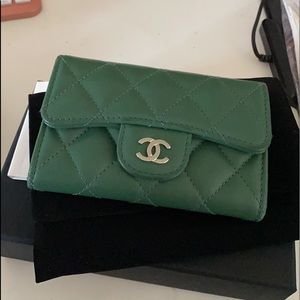 Chanel card holder